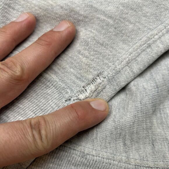 Vtg 80s James Madison University Warm Up Champion Reverse Weave Sweatshirt XL - Picture 6 of 10